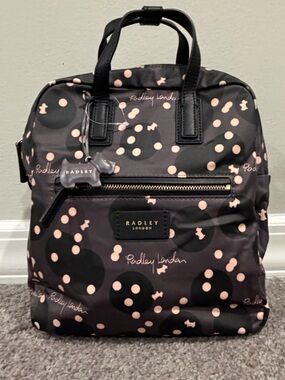 NWT Radley London Clouds Hill Large Zip-Top Work Backpack